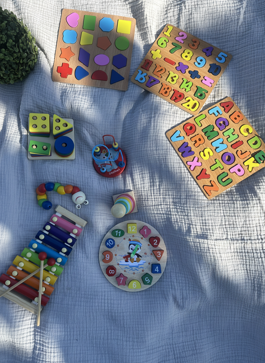 Ludimagic Box Éveil — Coffret de Jeux en Bois